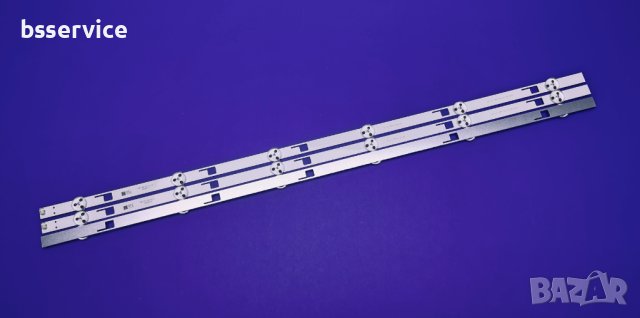 LED КОМПЛЕКТ 32'' TOSHIBA CORE 32" 6PKG REV0.2 ( 3 ЛЕНТИ ПО 6 ДИОДА 6 ВОЛТА )