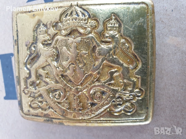 Царство България -тока за колан от униформа , снимка 4 - Колани - 53707772