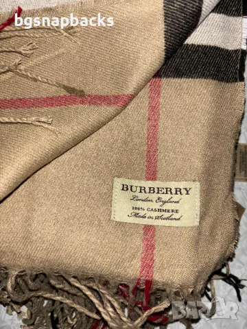 Burberry шал Бърберри луксозни маркови шалове markovi shalove lux, снимка 5 - Шалове - 37870187