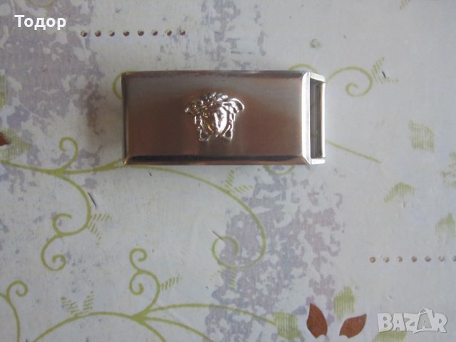 Бронзова тока за колан катарама , снимка 3 - Колани - 33816806
