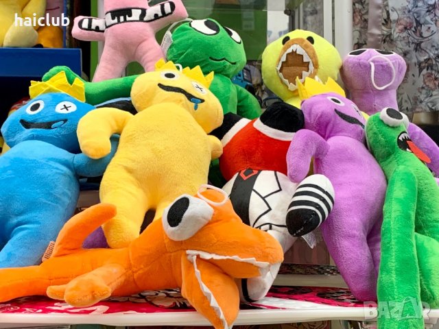 Рейнбоу френдс играчки/Rainbow friends/Roblox rainbow friends, снимка 16 - Плюшени играчки - 38774172