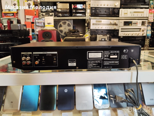 Мини диск / Minidisc deck SONY MDS-JE510 В отлично техническо и визуално състояние., снимка 10 - Декове - 51759137