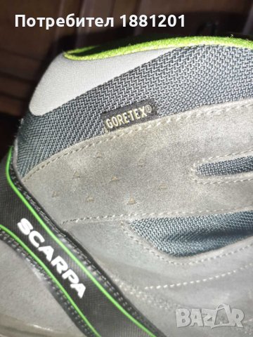 Туристически обувки Scarpa 44 номер за трекинг, снимка 7 - Спортни обувки - 39870008