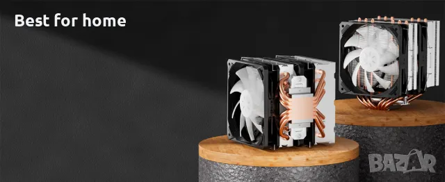 upHere ARGB високоефективен въздушен охладител на процесора, снимка 11 - Други - 49231429