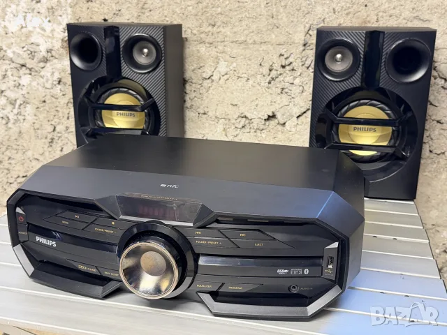 Аудио система PHILIPS FX15/12, Черна, снимка 4 - Аудиосистеми - 56364083