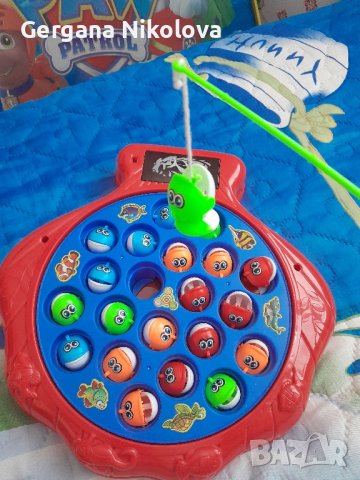 Аквариум с рибки музикален,гумени патета и играчки за плажа, снимка 4 - Музикални играчки - 42249233