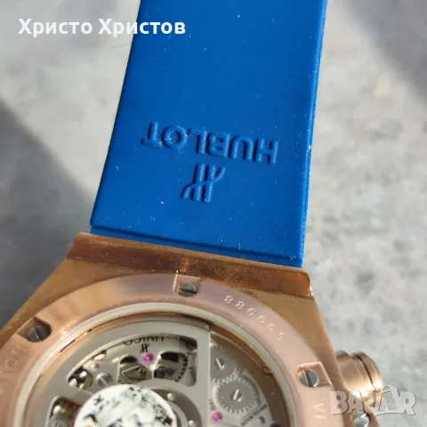 HUBLOT Мъжки луксозен часовник HUBLOT Unico Vendome Collection , снимка 8 - Мъжки - 48751348