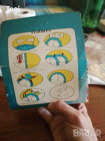 Vintage Universal Timer LCD World Clock Converter 1970г чисто нов справка ebay, цена по договаряне , снимка 2 - Други - 53454088