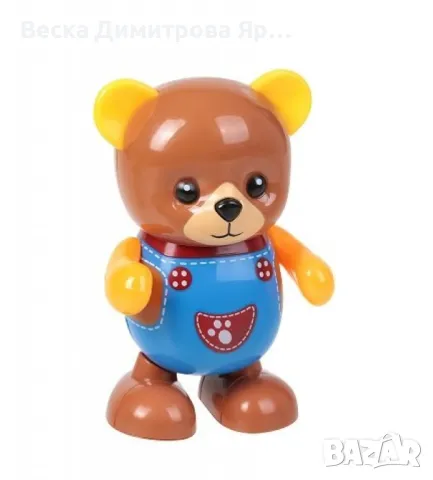 Танцуващо мече. Пее, танцува и свети!, снимка 2 - Музикални играчки - 48044510