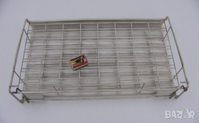 SANDVIK Метален ЩЕНДЕР Тава 47x30x11 см за работна маса и стена търговски Дисплей Органайзер БАРТЕР, снимка 5 - Етажерки - 44506983