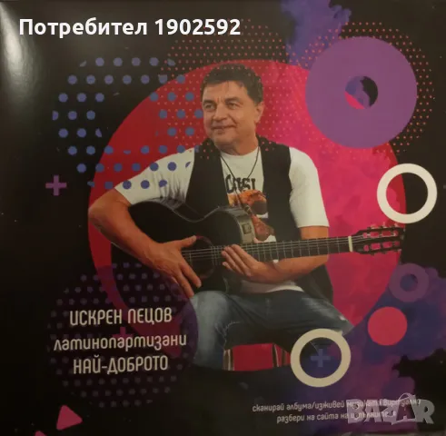  Искрен Пецов, Латинопартизани ‎– НАЙ-ДОБРОТО , снимка 1
