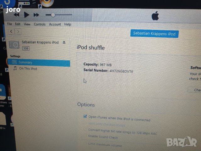 ipod shuffle, снимка 2 - iPod - 39256315