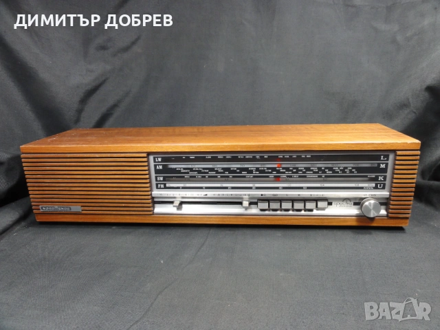 СТАР РЕТРО ТРАНЗИСТОРЕН РАДИОПРИЕМНИК НАСТОЛНО РАДИО NORDMENDE SPECTRA PHONIC 4005