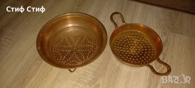 Медни съдове Гевгир, снимка 3 - Антикварни и старинни предмети - 50112237