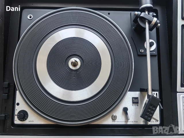 Радио с грамофон Grundig Studio 2020 HiFi/Dual 1226, снимка 3 - Грамофони - 51365636