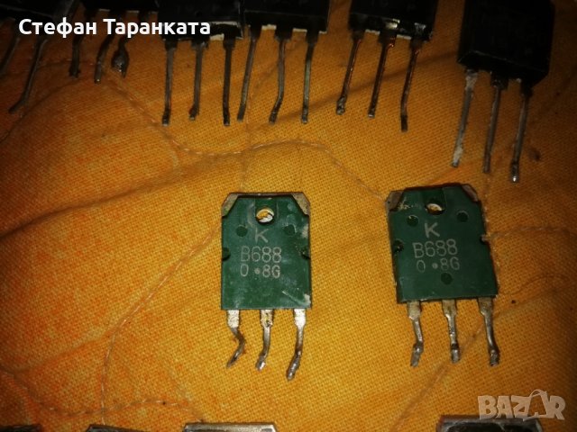 транзистори-B688 части за усилователи. 