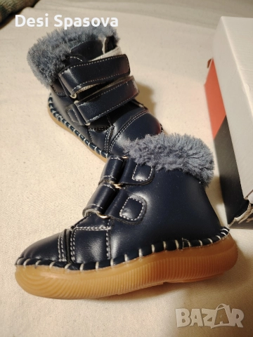 Бебешки зимни боси буйки Apawwa, снимка 3 - Бебешки обувки - 52572419