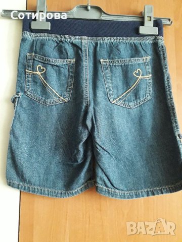 Къси дънкови панталони за момиче 8г., снимка 3 - Детски къси панталони - 41314338