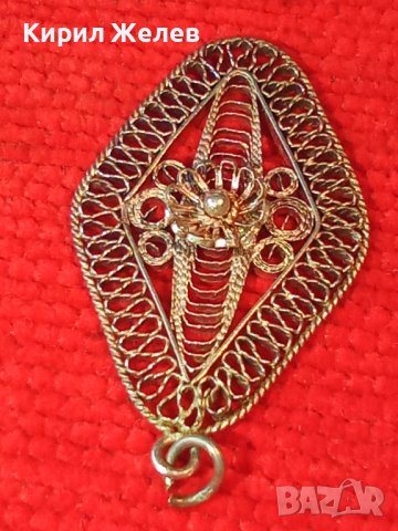 19 Век СТАРИНЕН АЖУРЕН СРЕБЪРЕН МЕДАЛЬОН ФИЛИГРАННО ВИСОКА ПРОБА СРЕБРО 100% РЪЧНА ИЗРАБОТКА 12546, снимка 6 - Антикварни и старинни предмети - 37395459