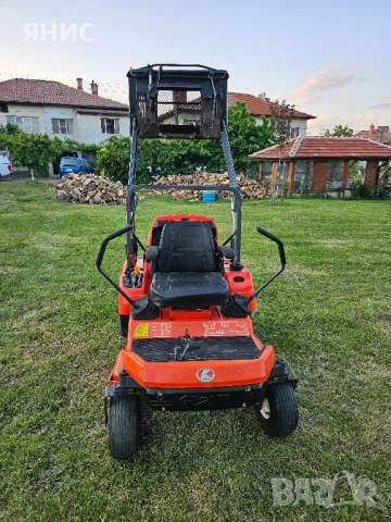 ТРАКТОРНА КОСАЧКА KUBOTA/DISEL. 0. ГРАДУС НА ЗАВИВАНЕ. ПЕРФЕКТНА , снимка 12 - Градинска техника - 50527296