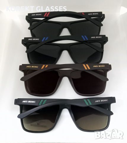 JAMES BROWN HIGH QUALITY POLARIZED 100% UV защита TOП цена! Гаранция!, снимка 2 - Слънчеви и диоптрични очила - 36153314