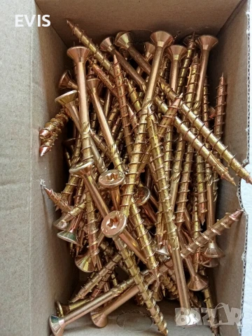 Професионални винтове за дърво тип "Торнадо" – HSeasy Pro 6х100, 100бр, снимка 2 - Железария - 51018025