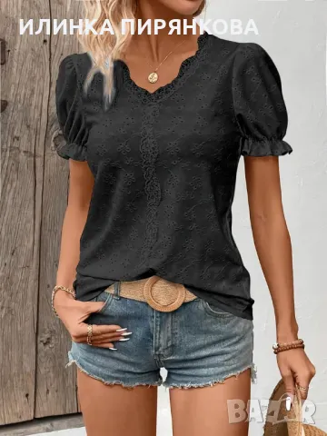 Елегантни блузи с къс и дълъг ръкав, снимка 3 - Други - 49544530