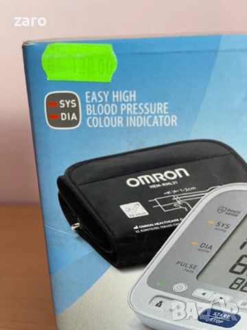 Нов апарат за кръвно налягане Omron M3 Itellisense, снимка 2 - Уреди за диагностика - 52926851