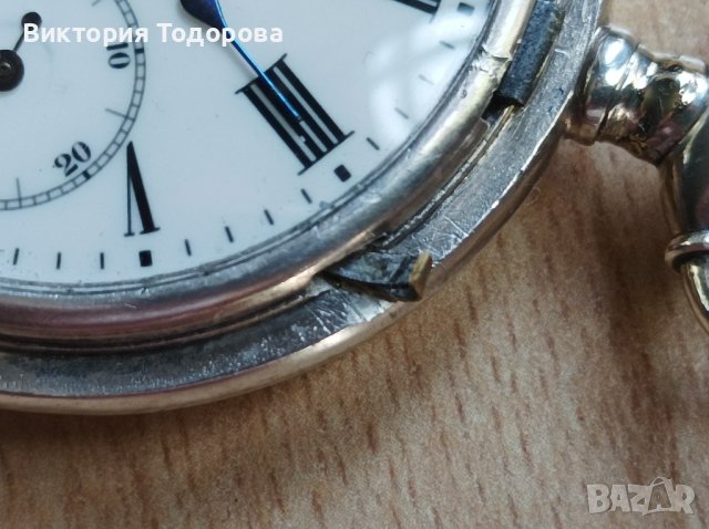Сребърен джобен часовник Longines , снимка 18 - Антикварни и старинни предмети - 40801346