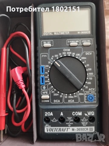 VOLTCTAFT M3650CR, снимка 3 - Друга електроника - 50853055