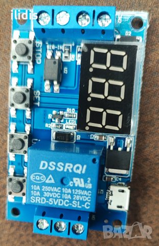Таймер,  циклично реле за време, програмируем таймер с дисплей., снимка 10 - Други - 38078800