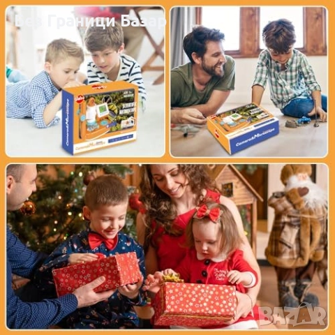 Нов Образователен Микроскоп 1000x за Деца с Екран и Светлина Играчка, снимка 9 - Образователни игри - 51488352