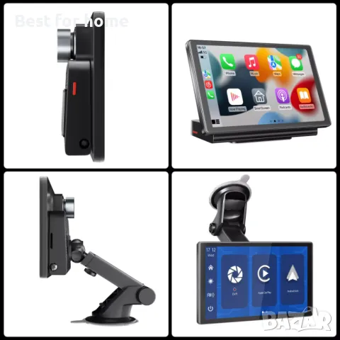 Мултимедия 7 с две камери 4K Carplay и Android Auto Q25, снимка 8 - Аксесоари и консумативи - 47441159