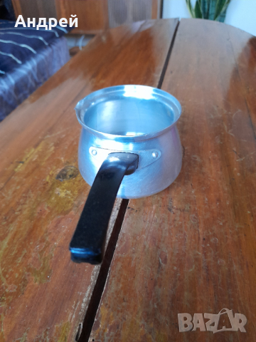 Старо алуминиево джезве #2, снимка 4 - Други ценни предмети - 44826416