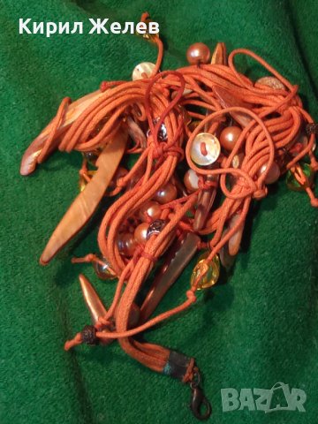 СЕДЕФ ПЕРЛИ и СКЪПОЦЕННИ КАМЪНИ АРТ-КОЛИЕ 63391