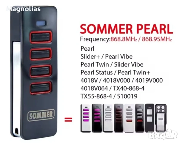 SOMMER 868Mhz 4 - channel PEARL 