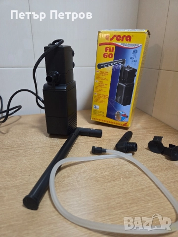 Sera fil 60, Вътрешен филтър за аквариуми до 60 л. , снимка 2 - Аквариуми - 52966365