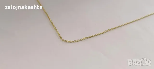 Нов -Златен синджир-1,38гр/14кр, снимка 3 - Колиета, медальони, синджири - 49494240