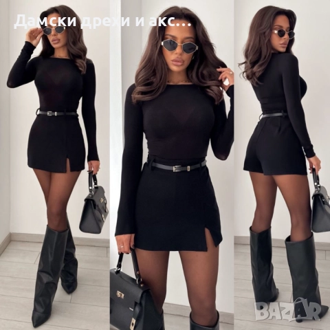 Пола /панталонки с колан , снимка 3 - Поли - 52814264