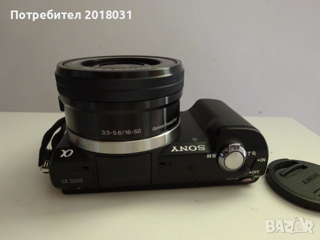 Нов Sony a5000 + 16-50mm, снимка 6 - Фотоапарати - 44146823