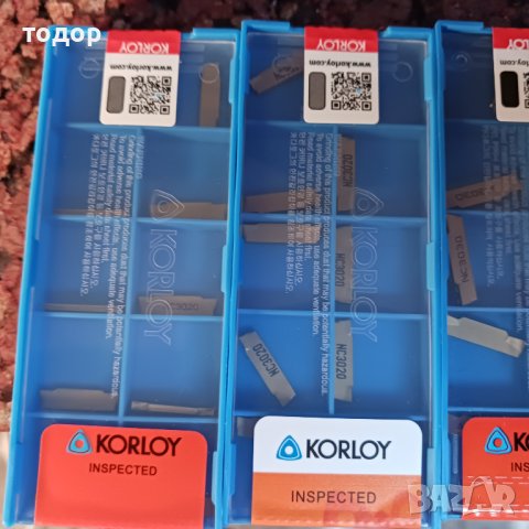 Твърдосплавни пластини за струг MGMN, снимка 7 - Стругове - 41553570