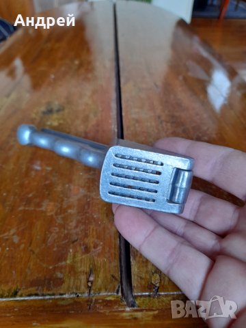 Стара алуминиева преса за чесън #5, снимка 5 - Други ценни предмети - 39914883