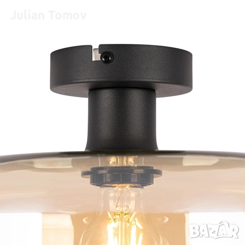 лампа за таван в стил арт деко , снимка 3 - Лампи за таван - 52802609