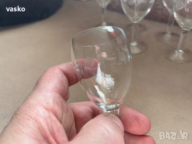 6 чашки ракия-перфектни, снимка 3 - Чаши - 53095580