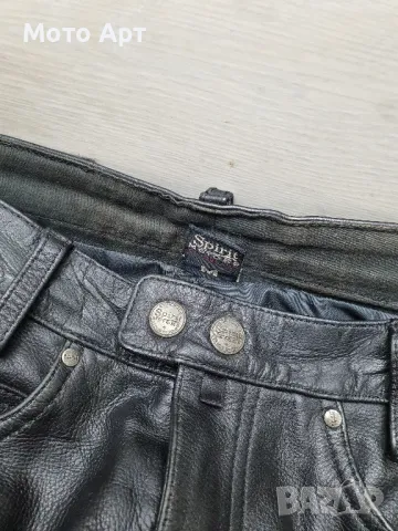 Мото Кожен Панталон Spirit Motors Рокерски за Мотор Мотортиски Размер М Рестни Чопър Екипировка, снимка 4 - Аксесоари и консумативи - 49745972