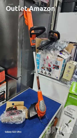 Моторна коса Black&Decker, GLC1823L20, Електрическа 18V, Батерии Li-Ion 2.0Ah, снимка 3 - Градинска техника - 49839979