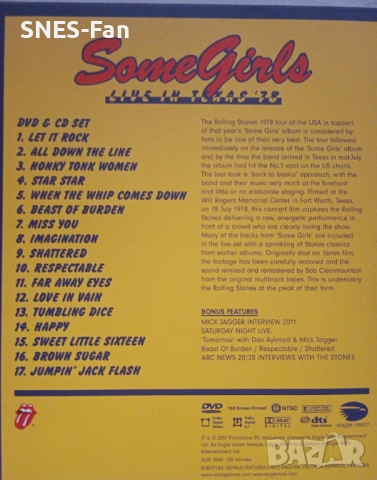 DVD The Rolling Stones, снимка 4 - DVD дискове - 51710554