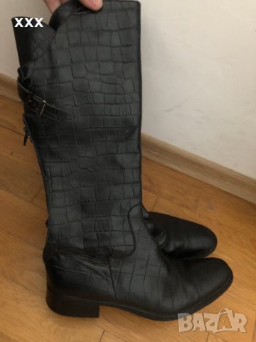 Дамски кожени ботуши
