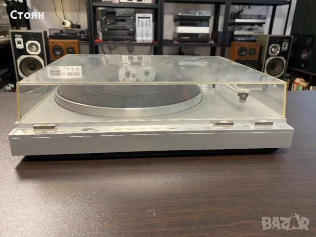 Полуавтоматичен грамофон JVC, снимка 7 - Грамофони - 52000574