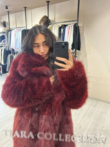 пухено палто , снимка 12 - Палта, манта - 52106986